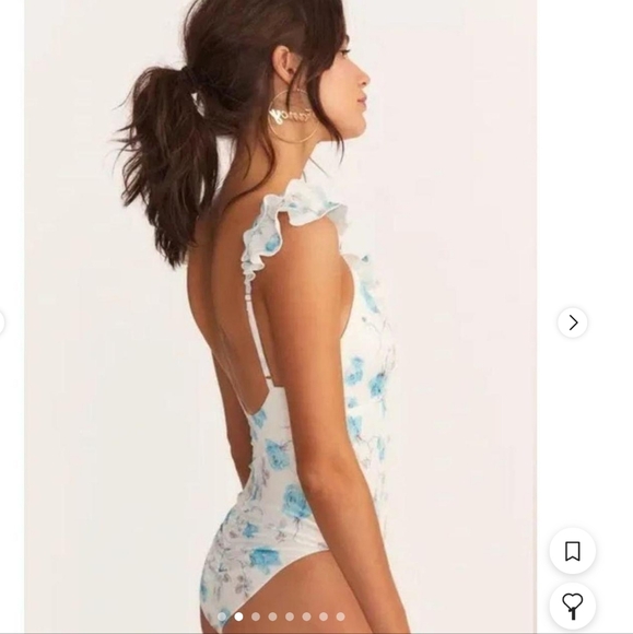 LoveShackFancy Other - Love Shack Fancy Tibbie Floral One-Piece Swimsuit